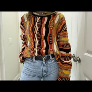 Vintage orange sweater